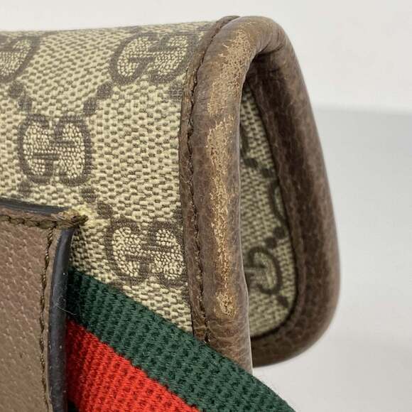 GUCCI Brown Canvas Fanny Pack - Picture 6 of 15